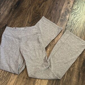 Gray flare Yoga Pants